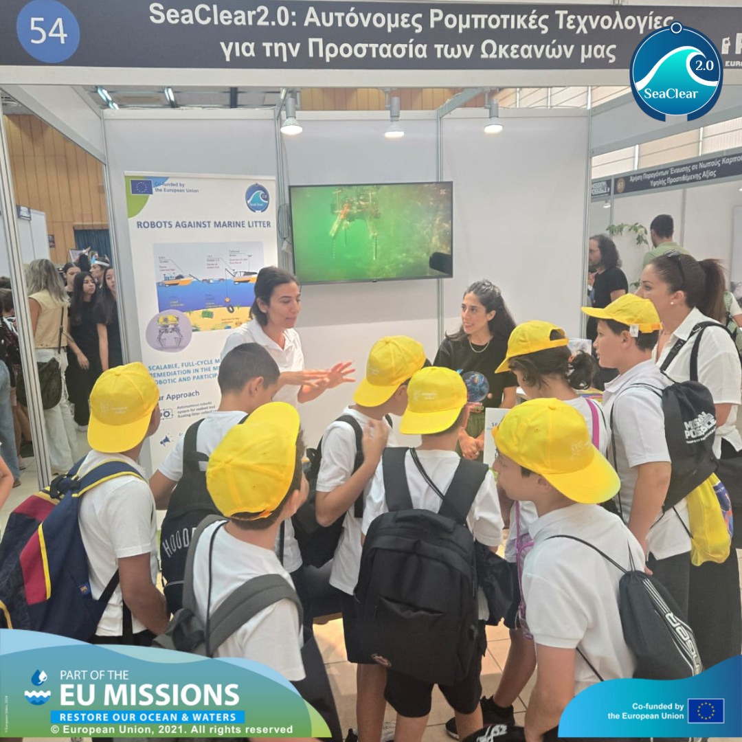 Isotech brings #SeaClear2.0 robots to life to EU Researchers’ Night!